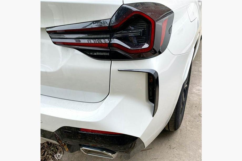 BMW X3 G01 2018- Extensions de Pare-chocs Arrière Flap ABS (pour M-Sport 2021+) Photo 3