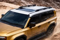 Toyota Land Cruiser Prado 250 2023- Rails de toit OEM noirs (aluminium) photo 3