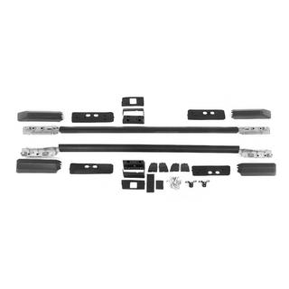 Rails de toit OEM noirs (aluminium) Toyota Land Cruiser Prado 250 2023- photo 2