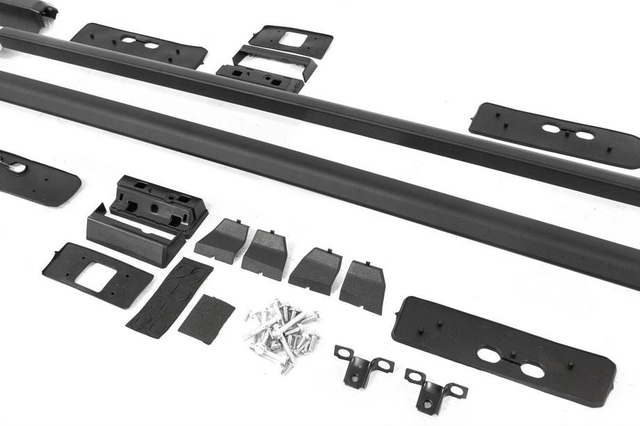 Toyota Land Cruiser Prado 250 2023- Rails de toit OEM noirs (aluminium) Photo 10