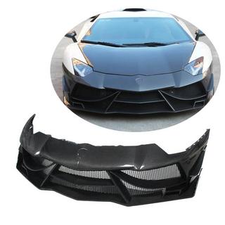 Couvre-lèvre de pare-chocs avant en carbone Lamborghini Aventador 2011-2022 photo 1