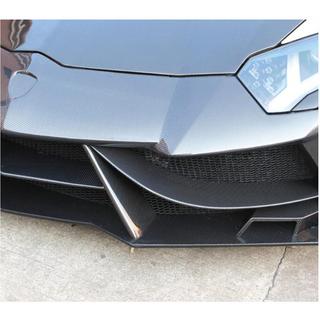 Couvre-lèvre de pare-chocs avant en carbone Lamborghini Aventador 2011-2022 photo 3