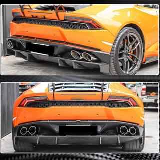 Diffuseur de Pare-chocs Arrière V1 (Carbone) Lamborghini Huracan 2014- photo 3