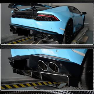 Diffuseur de Pare-chocs Arrière V1 (Carbone) Lamborghini Huracan 2014- photo 4