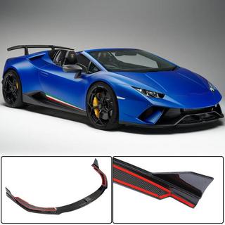 Lame avant pare-chocs V2 (Carbone) Lamborghini Huracan 2014- photo 1