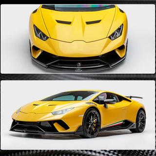 Lame avant pare-chocs V2 (Carbone) Lamborghini Huracan 2014- photo 4