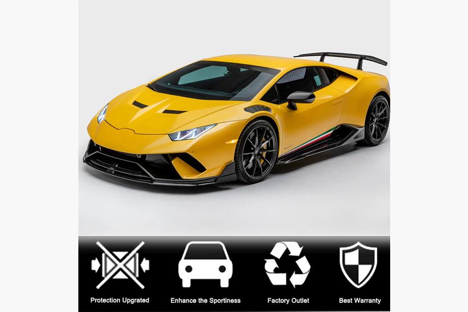 Lamborghini Huracan 2014- Lame avant pare-chocs V2 (Carbone) Photo 3