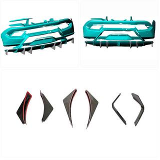 Diffuseur de Pare-chocs Arrière V2 (Carbone) Lamborghini Huracan 2014- photo 2