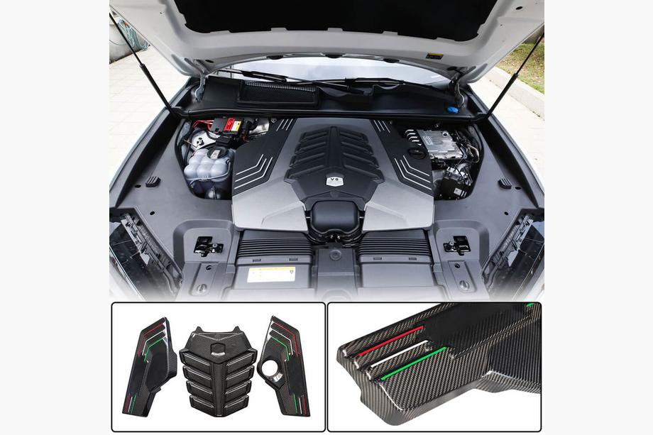 Lamborghini Urus 2018- Cache moteur (Carbone sec) Image