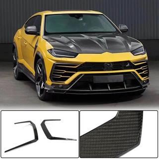 Ailerons de Pare-chocs Avant Flap (Dry Carbon) Lamborghini Urus 2018- photo 1