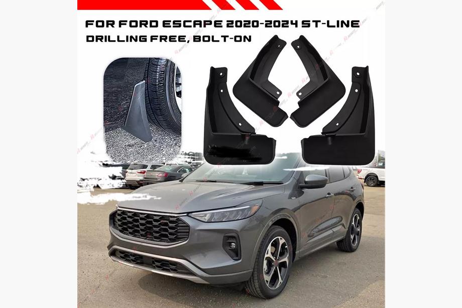 Ford Kuga/Escape 2019- Bavettes Premium d'origine (pour ST-Line, 4 pcs) Image