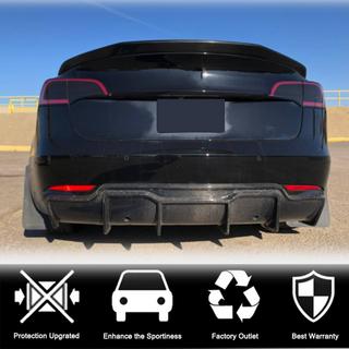 Diffuseur Arrière V1 (2017-2023, Carbone) Tesla Model 3 2017- photo 4
