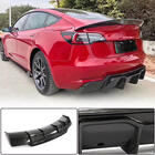 Tesla Model 3 2017- Diffuseur de Pare-chocs Arrière FRP V5 (2016-2022) photo 1