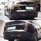 Tesla Model 3 2017- Diffuseur de Pare-chocs Arrière ABS V6 photo 2