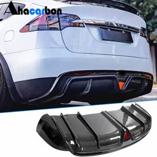 Diffuseur arrière pour Plaid 2021-2025, carbone Tesla Model X 2015- photo 1