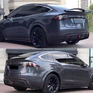 Diffuseur arrière pour Plaid 2021-2025, carbone Tesla Model X 2015- photo 3