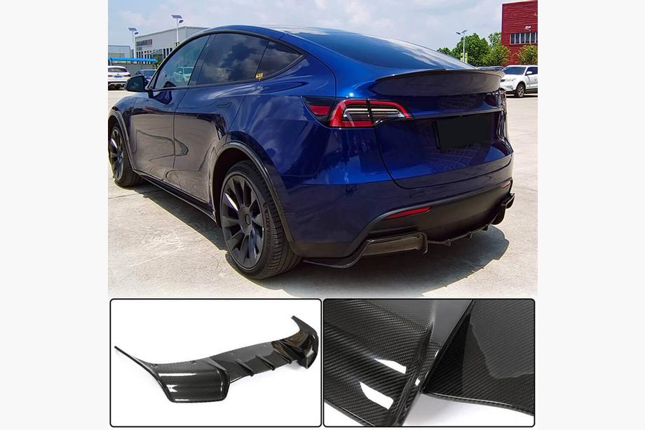 Tesla Model Y 2020- Diffuseur Arrière V2 (2020-2025, Carbone) Image