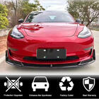Tesla Model 3 2017- Lame Avant Lip V1 pour Pare-chocs Avant (2017-2023, Carbone) photo 2