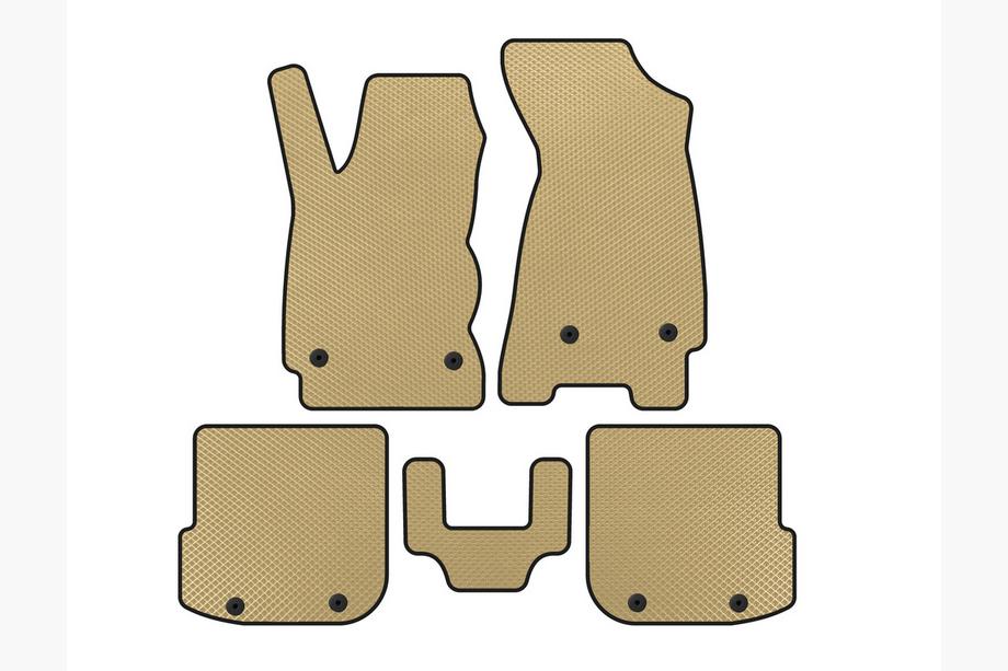 Audi A4 B5 1994–2001 Tapis de sol EVA (Sedan, Beige) Image