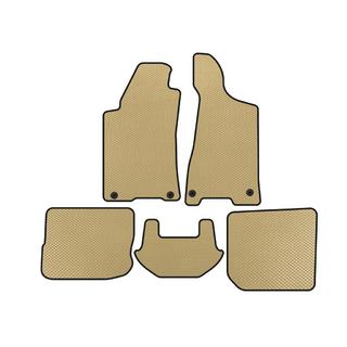 Tapis de sol EVA (1991-1996, Sedan, Beige) Audi 80/90 1987-1996