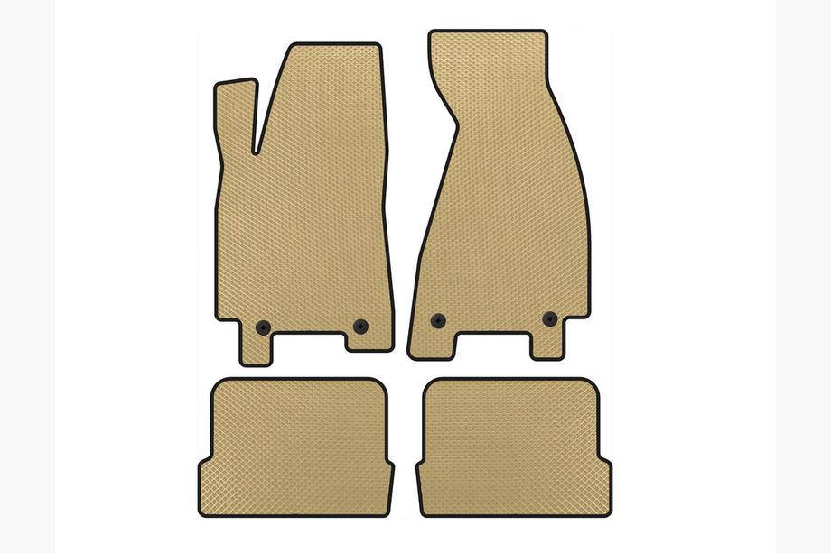 Audi 80/90 1987-1996 Tapis de sol EVA (1991-1996, Coupé, Beige) Image