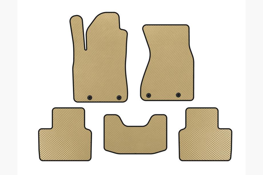 Audi A8 1994-2002 Tapis de sol EVA (Sedan, Beige) Image