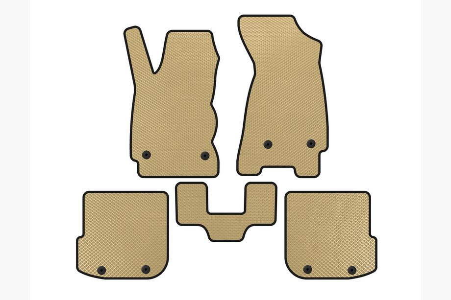Audi A4 B5 1994–2001 Tapis de sol EVA (Avant, Beige) Image