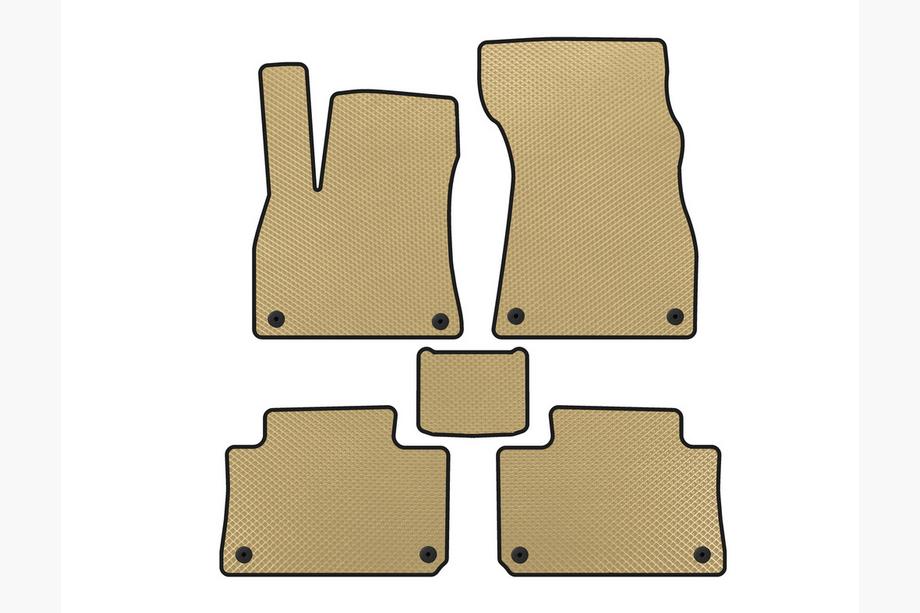 Audi e-Tron 2018-2022 Tapis de sol EVA (Beige) Image