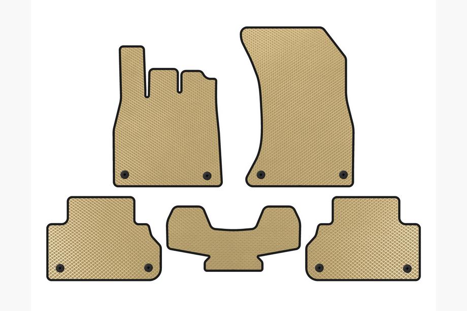 Audi Q5 2017-2025 Tapis de sol EVA (Beige) Image