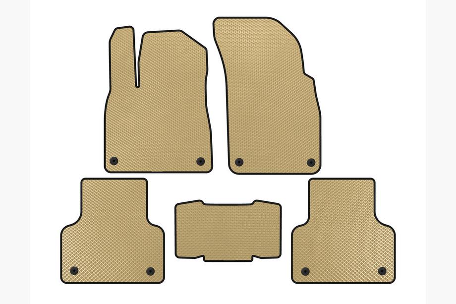 Audi Q8 2018- Tapis de sol EVA (Beige) Image