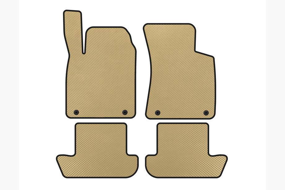 Audi TT 1998-2006 Tapis de sol EVA (Coupé, Beige) Image