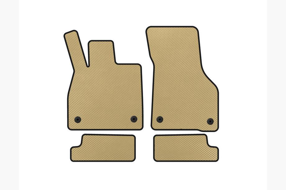Audi TT 2014-2023 Tapis de sol EVA (Coupé, Beige) Image