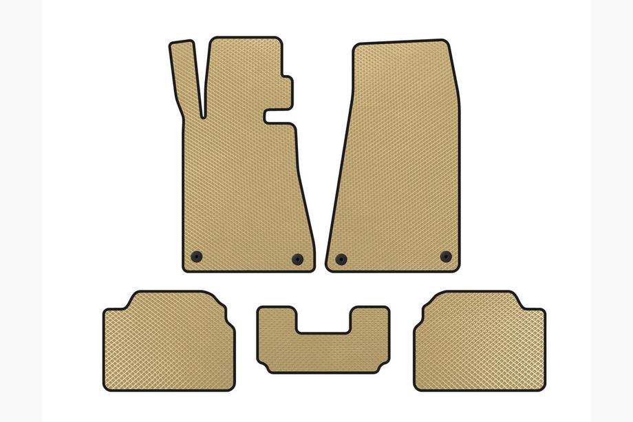 BMW 5 Series E34 1988-1995 Tapis de sol EVA (Beige) Image