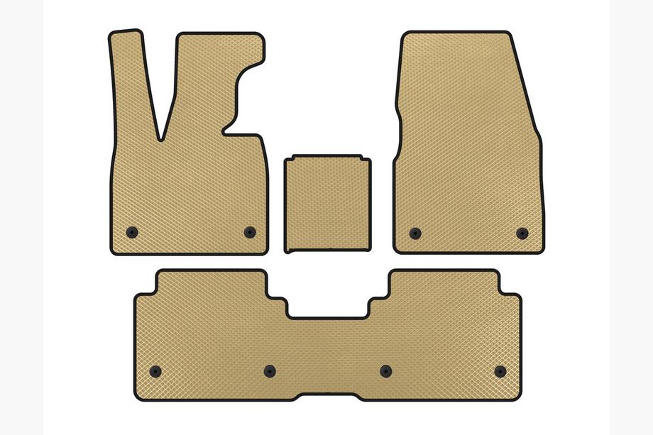 BMW I3 2013-2022 Tapis de sol EVA (Beige) Image