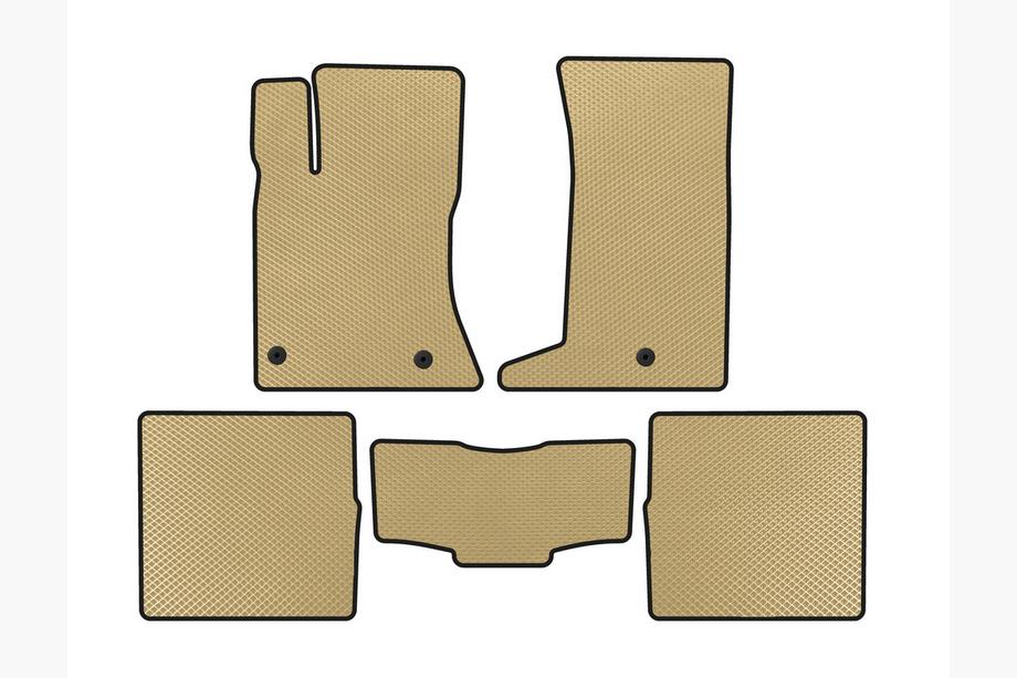 Cadillac SRX 2004-2009 Tapis de sol EVA (Beige) Image