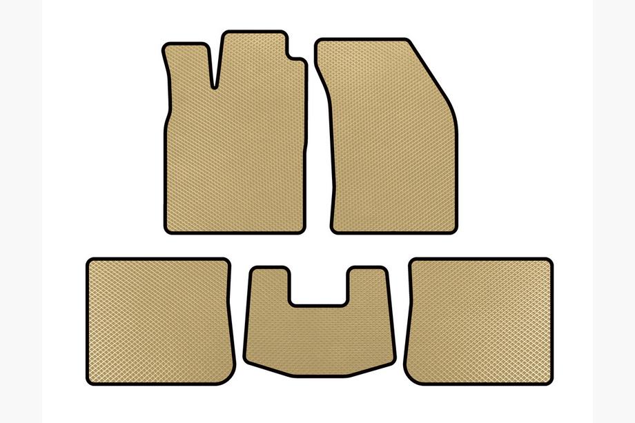 Chery Elara/Alia/Fora/A5 2006- Tapis de sol EVA (SD, Beige) Image