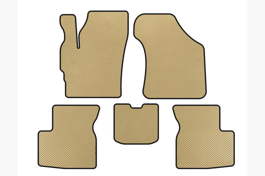 Chery QQ 2003-2022 Tapis de sol EVA (Beige) Photo 1