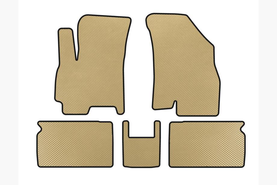Chery Tiggo 4 2017- Tapis de sol EVA (Beige) Image