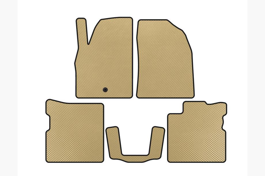 Chevrolet HHR 2005-2011 Tapis de sol EVA (Beige) Image