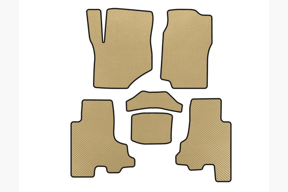 Chevrolet Trailblazer 2002-2012 Tapis de sol EVA (Beige) Image