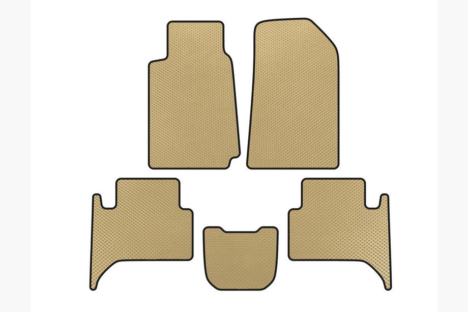 Chevrolet Trailblazer 2012-2019 Tapis de sol EVA (2 Rangées, Beige) Image