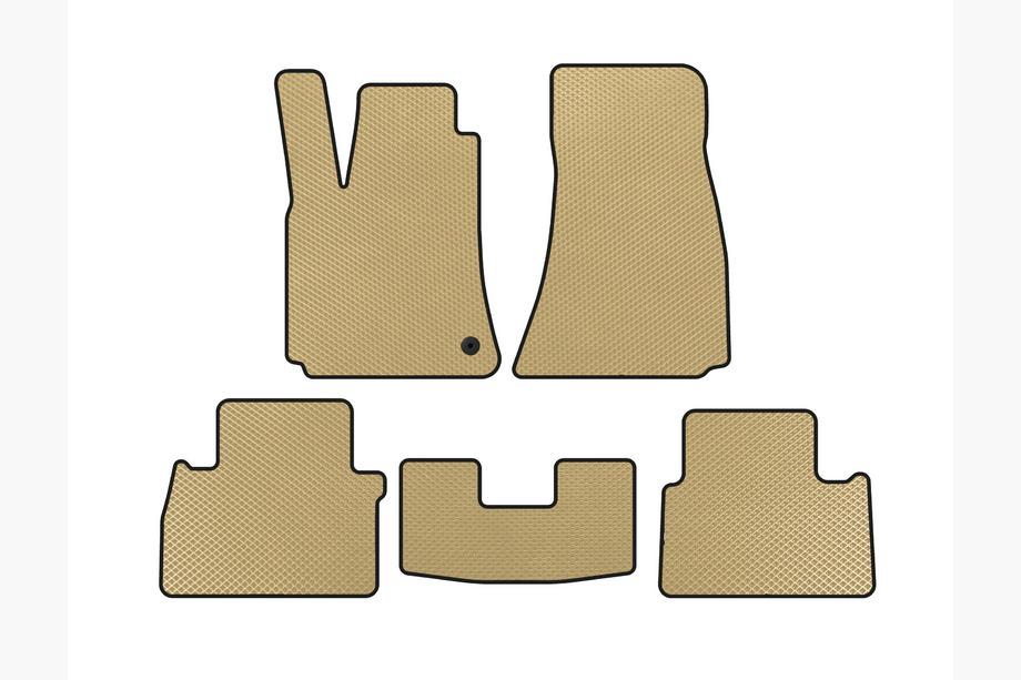 Chrysler C300 2004-2011 Tapis de sol EVA (SD, Beige) Image