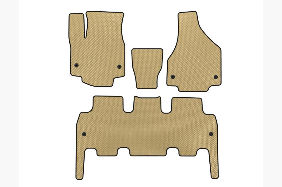 Chrysler Pacifica 2016- Tapis de sol EVA (Beige) Image