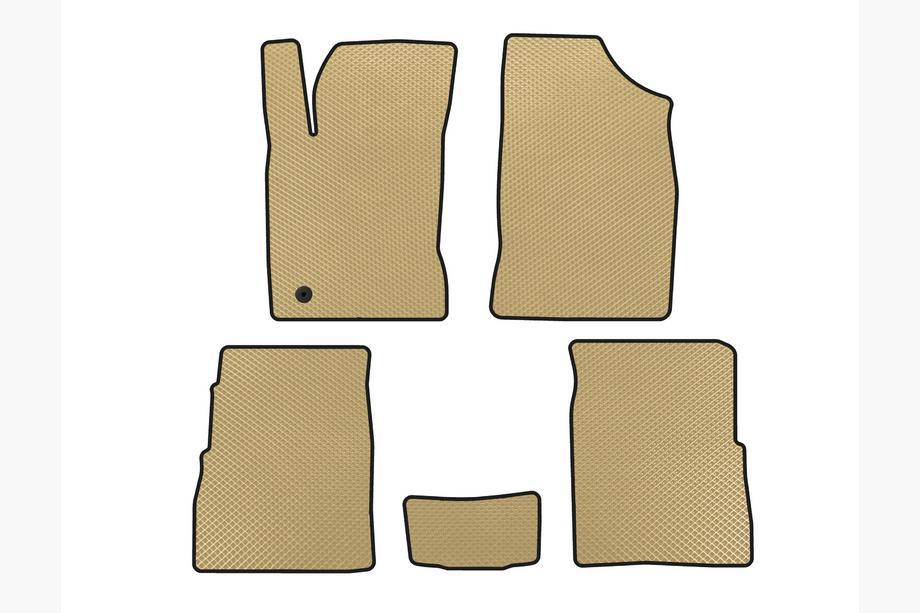 Chrysler PT Cruiser 2000-2010 Tapis de sol EVA (Hatchback, 5 portes, Restylage, Beige) Image