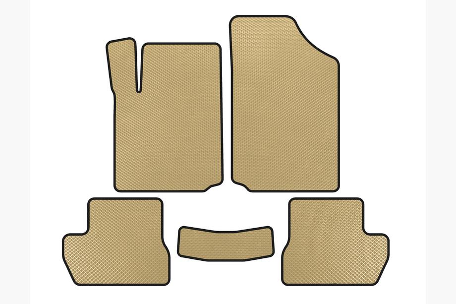 Citroen C-2 2003-2009 Tapis de sol EVA (Beige) Image
