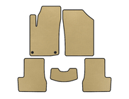 Citroen C-3 2009–2016 Tapis de sol EVA (HB, Beige) photo 1