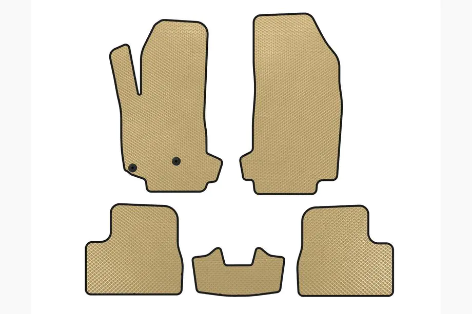 Citroen DS-3 2009-2016 Tapis de sol EVA V-2 (Beige) Image