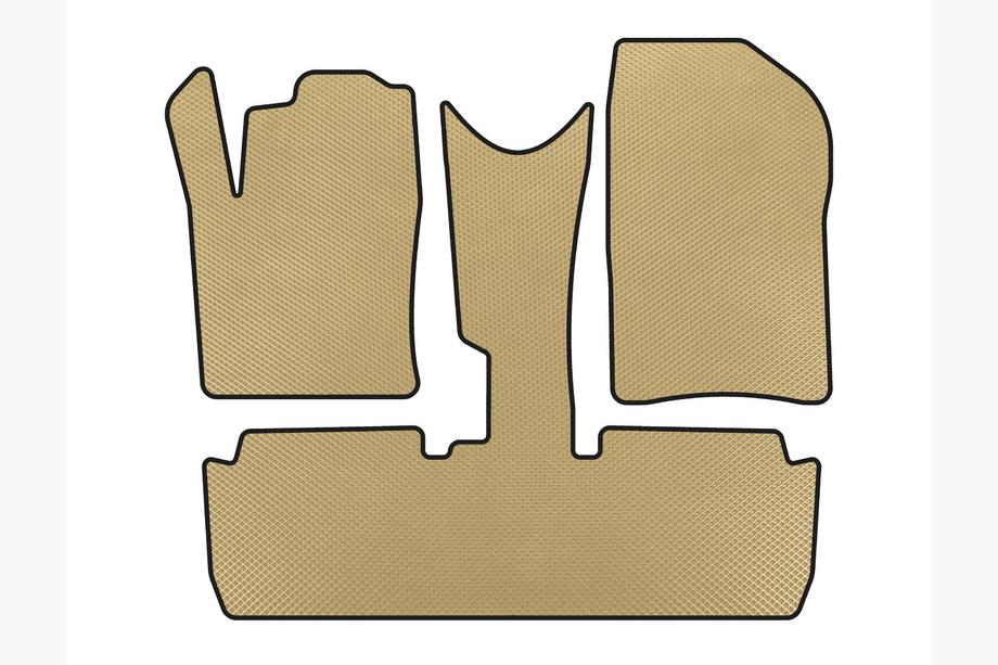Citroen Xsara Picasso 1999-2012 Tapis de sol EVA (Avant Restylage, Beige) Image