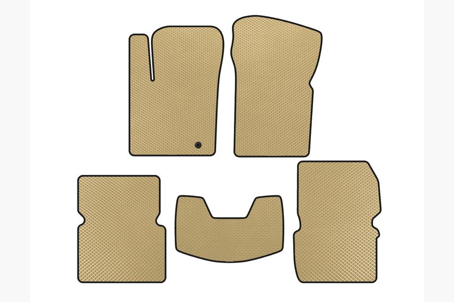 Dodge Avenger 2007-2014 Tapis de sol EVA (Beige) Image