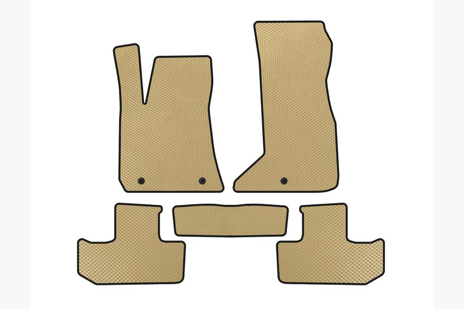 Dodge Challenger 2008-2023 Tapis de sol EVA (Coupé, Beige) Image